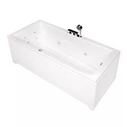   Kád, Huron 180 balos Hydro hidromasszázs kád Flipper csapteleppel WK00192