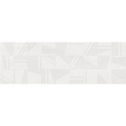   Dekorlap, Mirello Rhapsody Decor White 29,5X90 Matt Rect. 225363