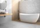 Dekorlap, Mirello Rhapsody Decor White 29,5X90 Matt Rect. 225363