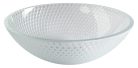 Mosdó, Sapho BEAUTY PUKETA gravírozott üvegmosdó, átm:42cm, transzparent üveg (TY165)