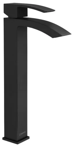 Mosdó csaptelep, Sapho GINKO magasított leeresztő nélkül 296mm fekete 1101-04B