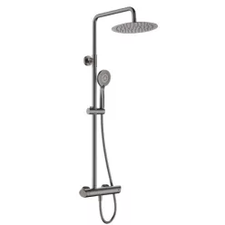   Zuhanyszett, Deante Arnika zuhanyszett zuhany csapteleppel, titanium NAC_D1QK