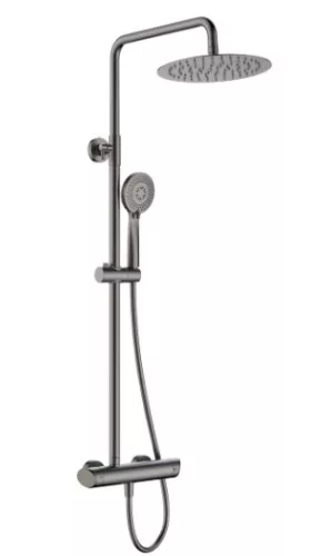 Zuhanyszett, Deante Arnika zuhanyszett zuhany csapteleppel, titanium NAC_D1QK