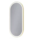 Fürdőszoba tükör, Arezzo design LED ovális, okos tükör, 40x90 cm arany AR-3056