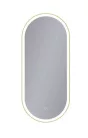 Fürdőszoba tükör, Arezzo design LED ovális, okos tükör, 40x90 cm arany AR-3056