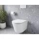 WC, Ravak Flow RimOff fali WC szett, fehér X01985