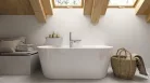 Polc, Deante Silia fali polc, króm ADI_0511