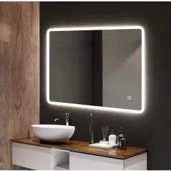   Fürdőszoba tükör, Arezzo design LED tükör 100x70 cm AR-3017
