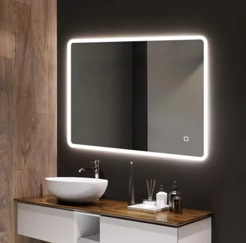 Fürdőszoba tükör, Arezzo design LED tükör 100x70 cm AR-3017