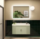 Fürdőszoba tükör, Arezzo design LED tükör 100x70 cm AR-3017