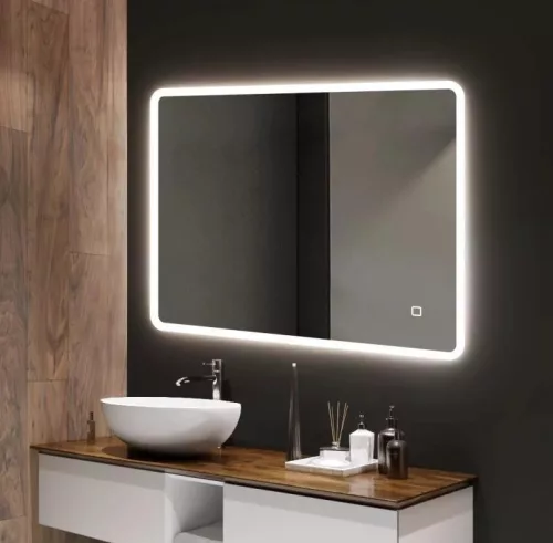 Fürdőszoba tükör, Arezzo design LED tükör 100x70 cm AR-3017