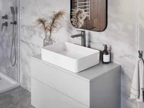 Fogas, Deante Silia szimpla akasztó, titanium ADI_D111