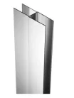 Toldóprofil, Deante Bővítő profil, beszerelő elemekkel, 200 cm, króm XKC00PC02