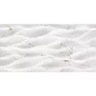 Csempe, KAI Marquina White Leaves 30x60