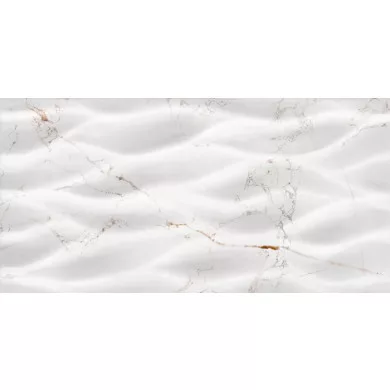 Csempe, KAI Marquina White Leaves 30x60