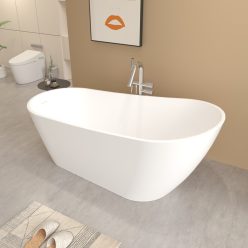   Kád, Aquatrend Violet szabadonálló kád fehér lefolyóval 170x80