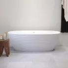 Kád, Aquatrend Lilien szabadonálló kád fehér lefolyóval 170x80