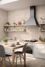 Csempe, Keros Travertino Beige 30x60