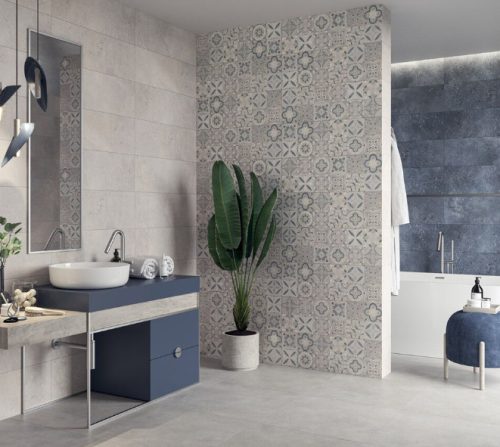 Csempe, Paradyz Freedom Blue MAT 25x75