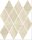 Dekorlap, Paradyz Silence Beige MOZAIKA ROMB PILLOW MAT 20,6x23,7