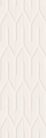 Csempe, Paradyz Nightwish Bianco STRUKTURA B MAT 25x75