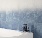Csempe, Paradyz Nightwish Navy Blue Tonal STRUKTURA MAT 25x75