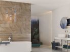 Csempe, Paradyz Woodskin Brown STRUCTURE B 29,8x89,8