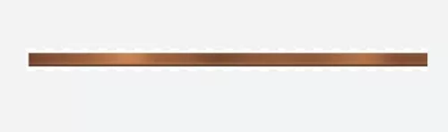 Listello, Valore SUPER COPPER LISTWA 2,5x75