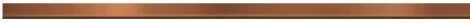 Listello, Valore SUPER COPPER LISTWA 2,5x75