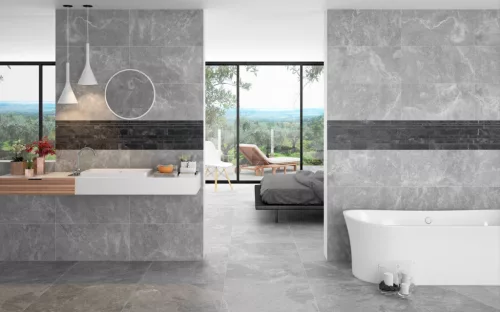 Járólap, Colorker Zen Stone Grey 37,4 x 75