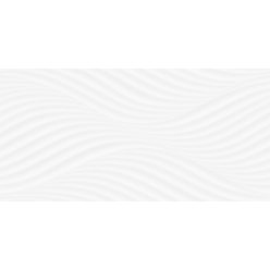   Csempe, Cersanit BLANKA PS610 WHITE WAVES STRUCTURE GLOSSY 29,7X60 G1