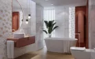 Dekorlap, Cersanit GOLD WISH WHITE MOSAIC GLOSSY 29,7X29,7