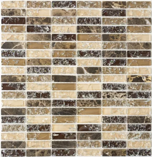 Mozaik, Aita Fizz Brown 1,5x5szemméret 32,2x31