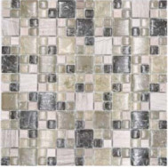 Mozaik, Aita Fizz Taupe Cubic 30,5x30,5