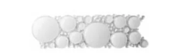 Mozaik, Aita H2O Blu/Bianco 10x30