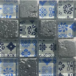 Mozaik, Aita Morocco Silver 30x30