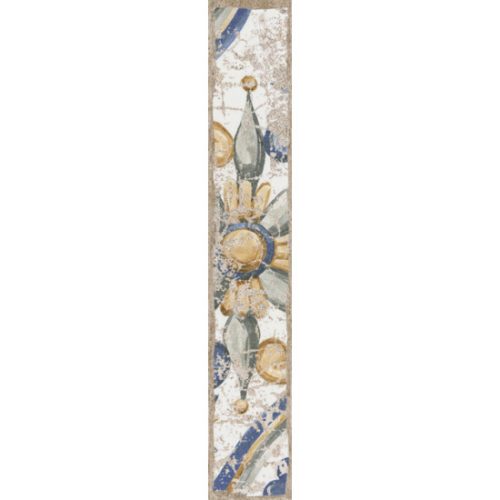 Listello, Zalakerámia ANTICA  fényes dekor SZ-3001 5X30