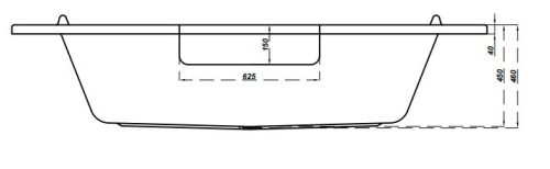 Kád, Cersanit VENUS 150X150