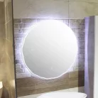 Tükör, Diplon LED-es, 80 cm, kör J1570