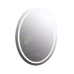 Tükör, Diplon LED-es, 60x80 cm, ovális J1572