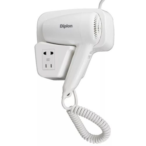 Hajszárító, Diplon szállodai hajszárító fehér 1300 W BO2704