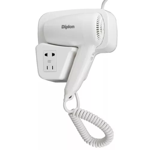 Hajszárító, Diplon szállodai hajszárító fehér 1300 W BO2704