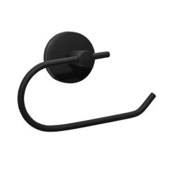 WC papírtartó, Diplon fedél nélküli, fekete SE02971