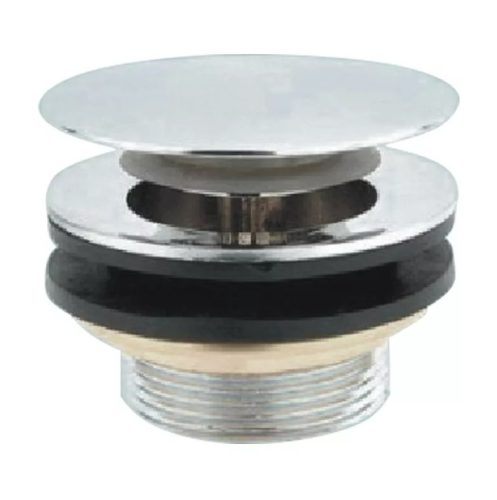 Leeresztő szelep, Diplon WB65B07 kádhoz, nyomógombos, 6/4-es