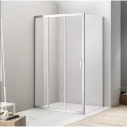   Zuhanykabin, Diplon Tripla-Ajtó Zuhanykabin szögletes 100x80 BR5762CA-100