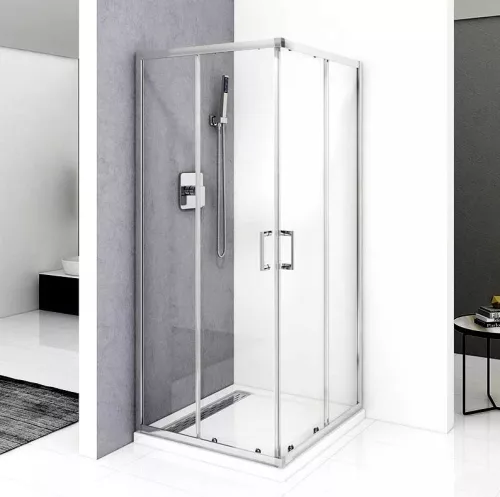 Zuhanykabin, Diplon Gazdaságos Szögletes Zuhanykabin 90x90 cm BR6692CA-90