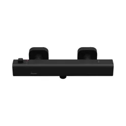   Zuhany csaptelep, Ravak 10° TD F 033.20/150 10° Free black, Termosztátos zuhany csaptelep szett n