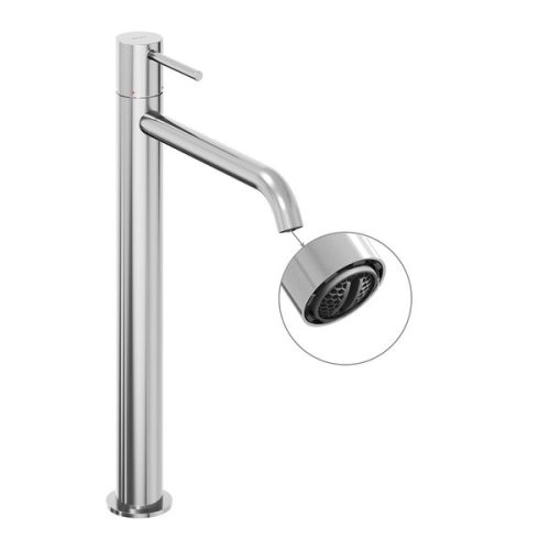 Mosdó csaptelep, Ravak Espirit ES 015.00CR Álló mosdó csaptelep 340 mm, leeresztő nélkül X070194