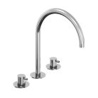 Mosdó csaptelep, Ravak Espirit ES 018.00CR Álló mosdó csaptelep, 3 furatos 270 mm, leeresztő nélk