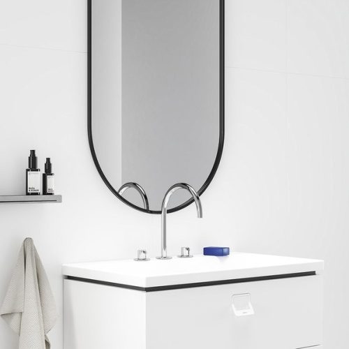 Mosdó csaptelep, Ravak Espirit ES 018.00CR Álló mosdó csaptelep, 3 furatos 270 mm, leeresztő nélk